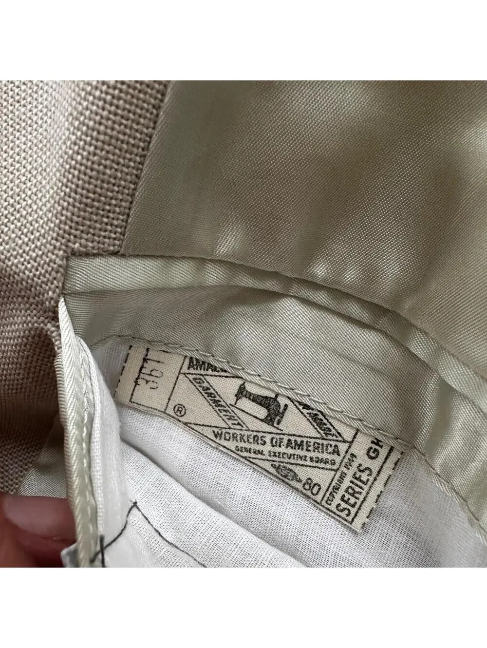 VTG Union Sport Coat Mens 42 Johnson Blazer Button Cricketer 70s 1970s Tan